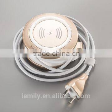 Mobile Phone Quick Charger 2.1A With 4-port,qi Wireless Charger for Samsung Galaxy S7 photo-6