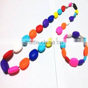 Teething Necklace Chic BPA Free baby teething beads,silicone baby teething beads,baby teething beads necklaces