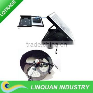 14'' 15W Solar Wall Exhaust Fan with 20W Solar Battery System