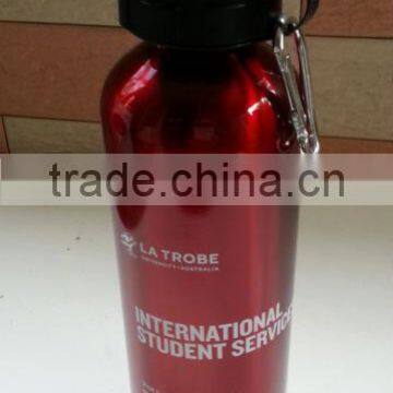 promotional stanless gift water bottle single wall750Ml