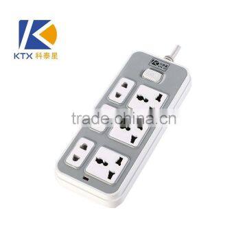 6 Way Universal Electrical Extension Switch And Socket