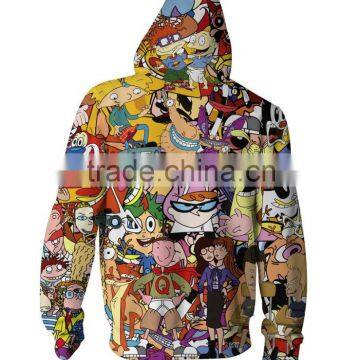 Wholesale Custom Running Hoodie With Sublimation Printed photo-2