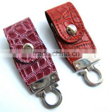 novelty keychain leather pen drive