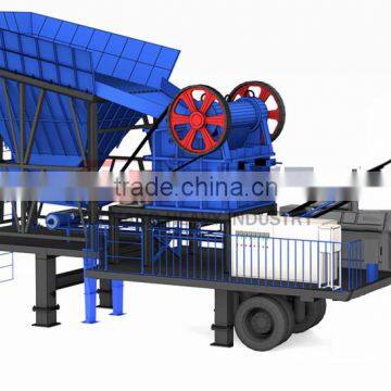 latest good new mobile crusher plant with high capacity,stone Crusher Plant