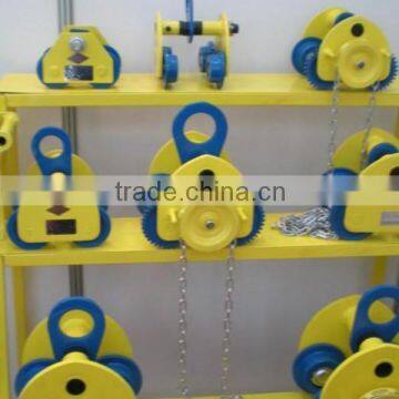GCT plain trolley price construction lifting beam trolley