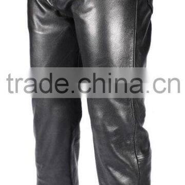 Men's Black Real Genuine Leather pants?/Trouser