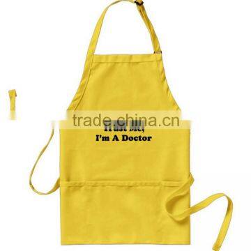 High quality hospital cotton doctor apron OEM ZhengzhouXingYuan