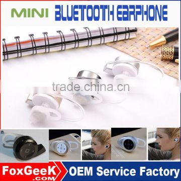 A8 snail earphone mini stereo earphone wireless hidden invisible bluetooth earphone in alibaba