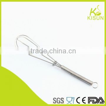 manual stainless steel egg beater mini size