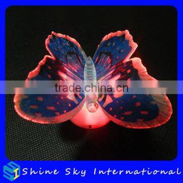 Best Decoration Light Multicolor Fiber Optic Butterfly Light For Night Time/Wedding/Party Decoration