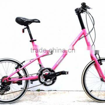 AiBIKE - Dolphin - 20 inch 27 speed mini velo