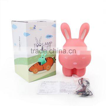Home Goods Pretty Portable Mini Rabbit Battery Led Clamp Folding Desk Lamp photo-6