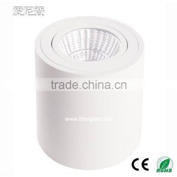 7W 9W Cylinder Surface Mounted COB LED Downlight