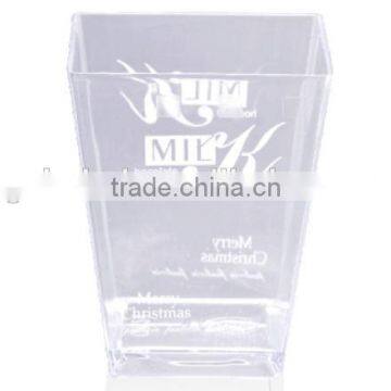 CH24-5875 disposable food service ice cream cup plastic cups box wholesale in guangzhou