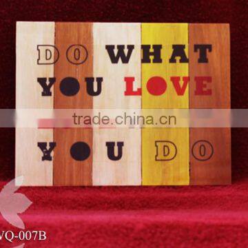 Wooden Vintage Style Sign - Wall Decoration WQ-007B