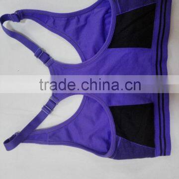 Sexy Woman Wireless Y- Back Sports Bra Yoga Wear Girl Sport Seamless Bra photo-4