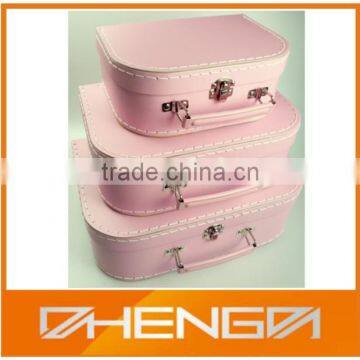 Hot Quality Customized Made-In-China baby pink mini suitcases wholesale (ZD2014-M021)