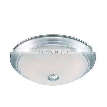 LED 13" Cirrus Flush Mount Ceiling Fixture with glass shade