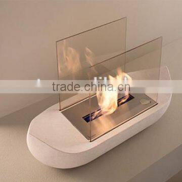 inovation 2015 Cute and Cheap table top ethanol fireplace with real fire