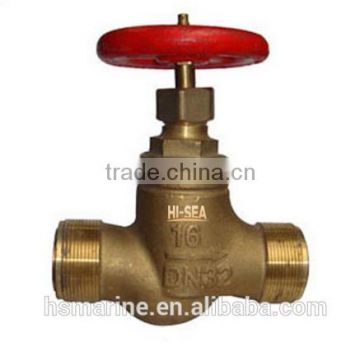 Marine Bronze Low Pressure Male Screw Thread Stop Check Valve