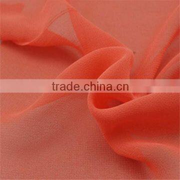 stock chiffon dyed fabric