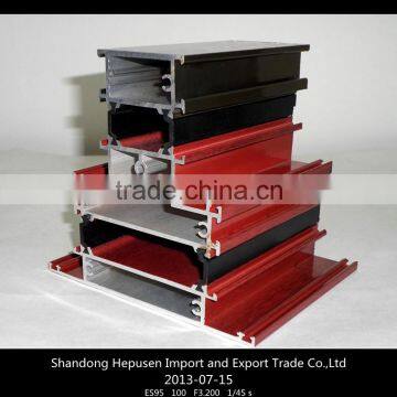 all kinds of surface treatment aluminum profile for windows and doors