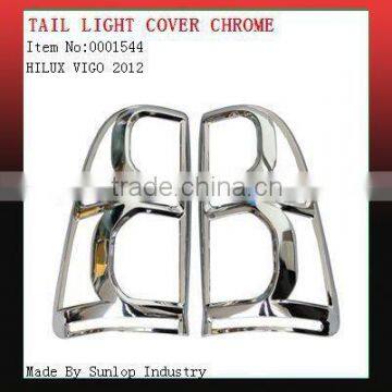 Toyota Hilux Vigo body kits #001544 TAIL LIGHT COVER CHROME for Hilux Vigo 2012