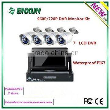 4ch cctv dvr kit security camera system outdoor Cheap cctv 4 camera ahd kit