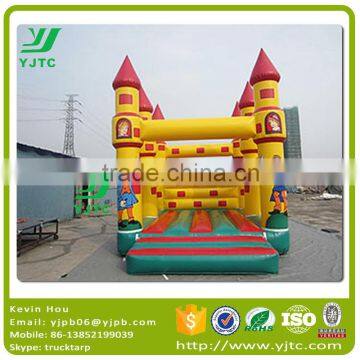 2016 Yellow Outdoor Bouncy Castle Inflatable