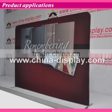 Easy Install Advertising Tension Fabric Display Exhibition Backdrop Stand