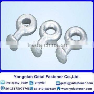 Eye or QH Type Ball Head Hanging Ring Hot-dip Galvanized and YZP by Carbon Steel photo-2