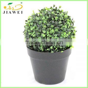 Making Small Artificial Decorative Grass Ball Bonsai Sale