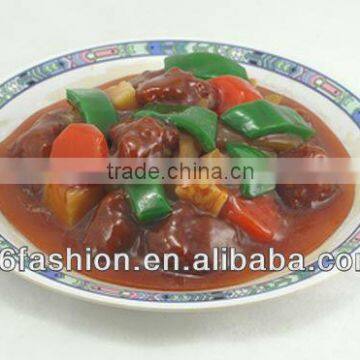 artificial cooked food, artificial crafts, replica food