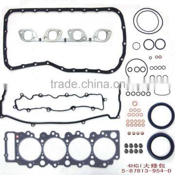 High Quality Full Gasket Set For I-SUZU 4HG1engine auto parts OEM:5-87813-954-0