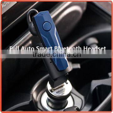 Car full auto smart wireless cheap mono bluetooth earphone