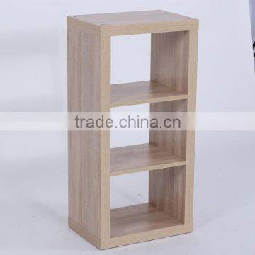 2016 new design wooden honey comb/ particle board cube shelf