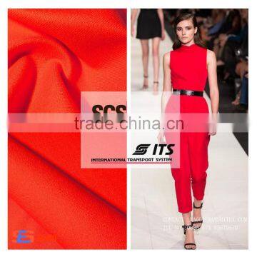 4way cotton spandex fabric for women pants fabric with SGS:ASTM D3107 standard