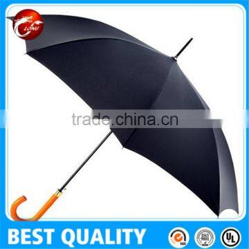 Promotional Straight Rain Umbrella,wood handle umbrella