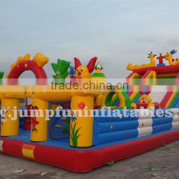 Big Inflatable Slide chidlren Inflatable bouncy park CE fan Large Inflatable Playground