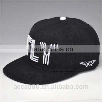 flat embroidery sports caps