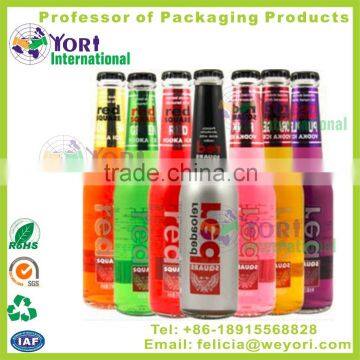 Yori Heat private shrink sleeving label for e-liquid bottle shrink label