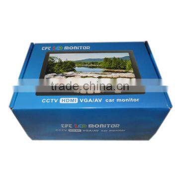 Widescreen Wall Mount Desktop 7inch Multi Touchscreen Car Monitor photo-6