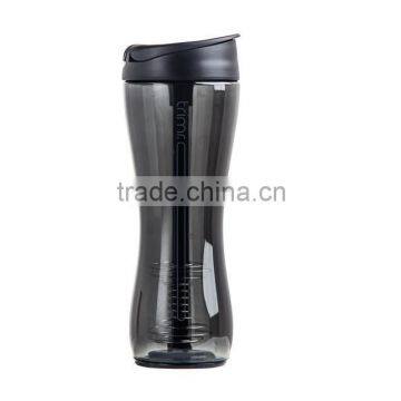 BPA-Free Shaker Bottle Straw Water Shake Bottle Shaker Cup