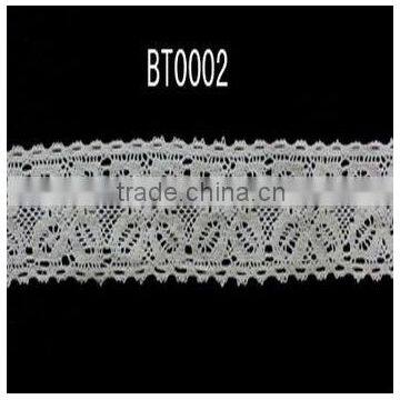 2014 New Design Cotton Embroidery Lace Trim as Garment Accessories