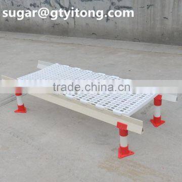 PVC flooring support beams for poultry floors