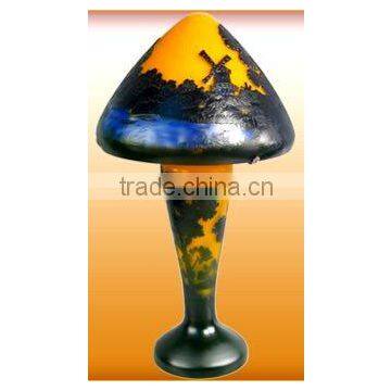 INDIAN GALLE LAMP/GLASS LAMP