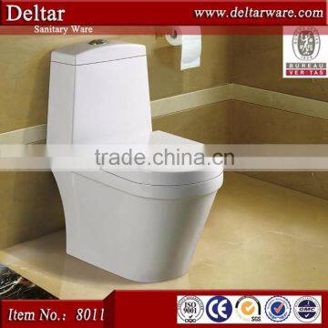 chaozhou factory produce toilet wc, three inches siphonic one piece toilet for south america toilet