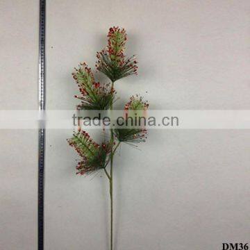 Decorative artificial ornament for Christmas glittered Plants