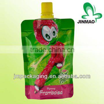 Eco-friendly and high quality stand up spout bag