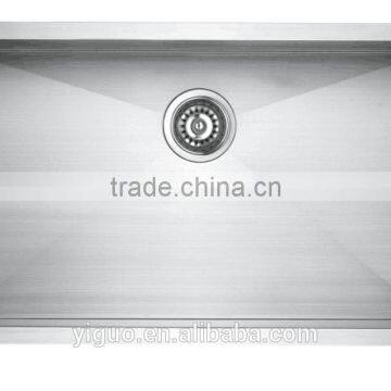Handmade fabricated kitchen sink 3219s